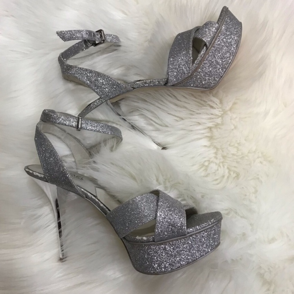 Michael Kors Silver Heels